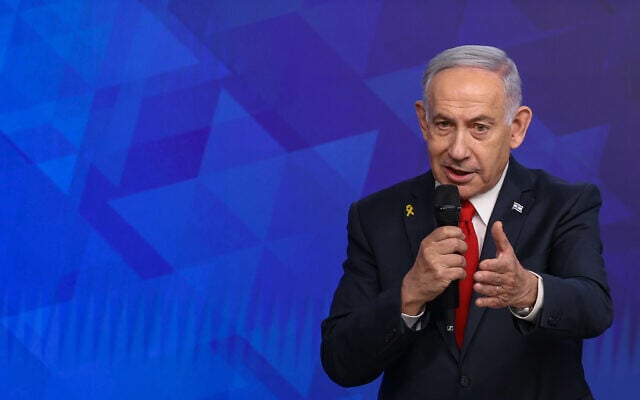 Netanyahu sets implementation of Trump’s Gaza relocation plan as new condition for ending war | The Times of&nbsp;Israel